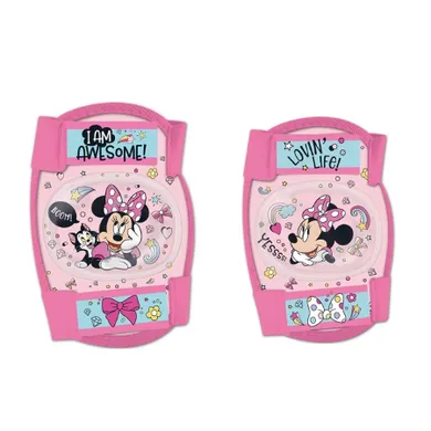 Minnie Mouse, set de protectie pentru coate si genunchi 2in1