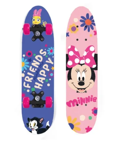 Minnie Mouse, skateboard din lemn, 61 cm