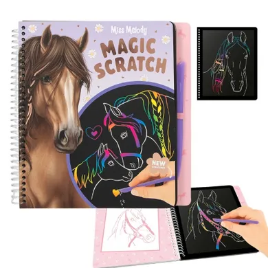 Miss Melody, Magic Scratch, carte de razuit, set creativ