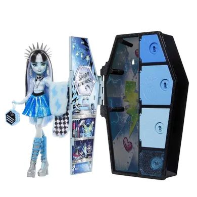 Monster High, Fear Idescent, Frankie Stein - serie stralucitoare, papusa cu accesorii
