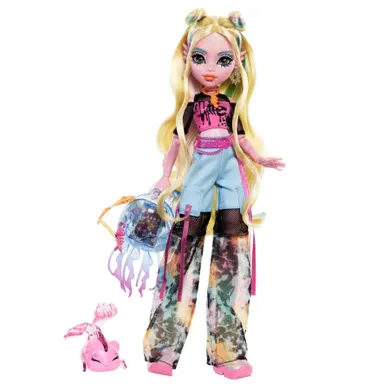 Monster High, Lagoona Blue, papusa cu accesorii