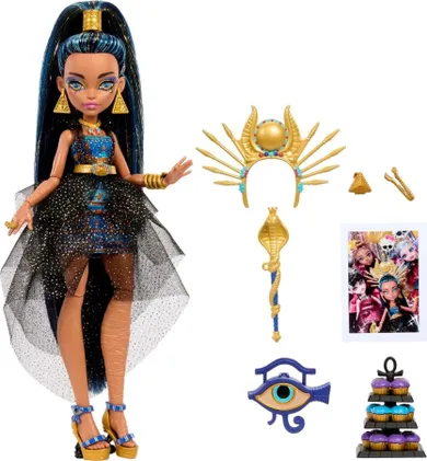 Monster High, Monster Ball, Cleo De Nile, papusa cu accesorii