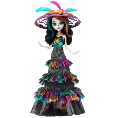 Monster High, Skelita Calaveras Dia de Muertos, papusa de colectie