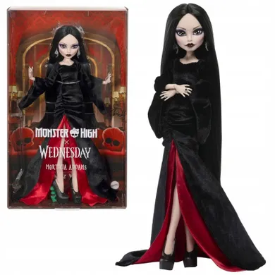 Monster High x Wednesday, Morticia, papusa de colectie