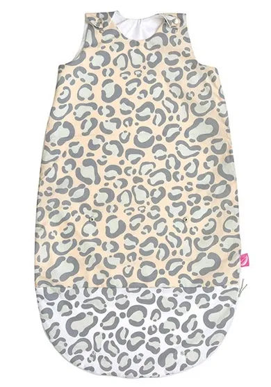Motherhood, Ocelot Salmon, Zip-A-Round, sac de dormit subtire de vara 2in1, TOG 1, 3-18m