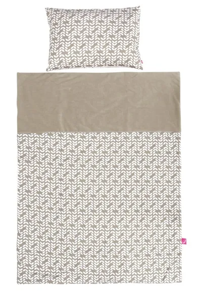 Motherhood, paturica cu perna pentru prescolari, Beige Classics