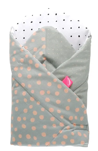 Motherhood, Paturica de infasat cu insertie din cocos, Pink Splashes
