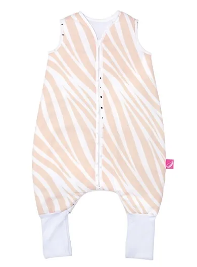 Motherhood, Sac de dormit cu craci si captuseala 1-1,5 ani, Salmon Zebra