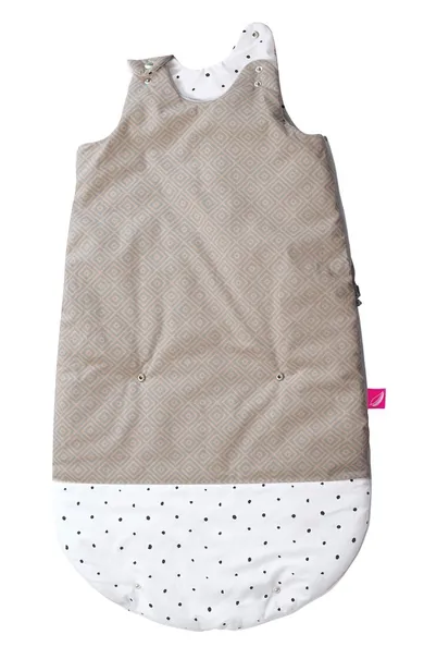 Motherhood, Zip-A-Round Sac de dormit din bumbac 2in1 (3-18 luni), Pink Squares