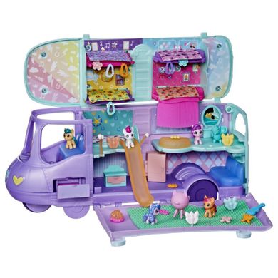 My Little Pony, Caravana magica a poneilor, set cu figurine si accesorii