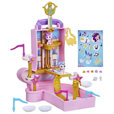 My Little Pony, Mini World Magic, Zephyr Heights, set cu figurine si accesorii