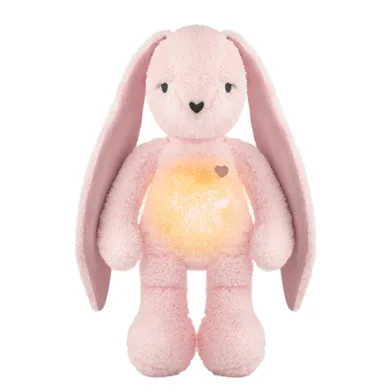 MyHummy (Szumisie), Iepuras 5 in 1 cu lampa, 30 cm, roz