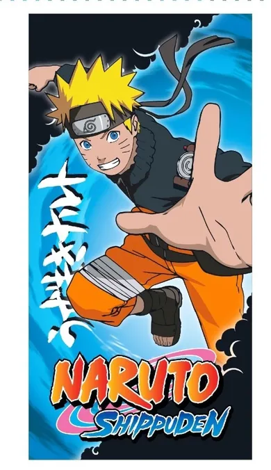 Naruto, prosop din bumbac, 70-140 cm