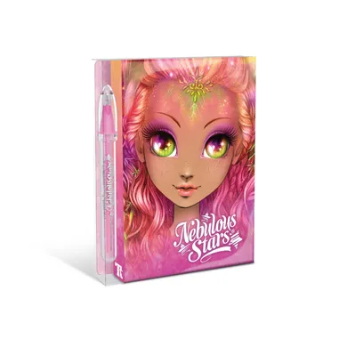 Nebulous Stars, Hazelia, caiet cu stilou si biletele adezive