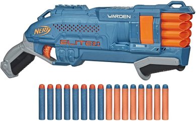Nerf Elite 2.0, Warden DB-8, blaster si 16 proiectile