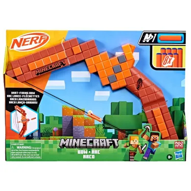 Nerf Minecraft, Arc, blaster si 8 proiectile