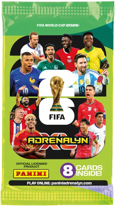Panini, FIFA World Cup, Adrenalyn XL 2026, booster cu carti de colectie, 1 buc.