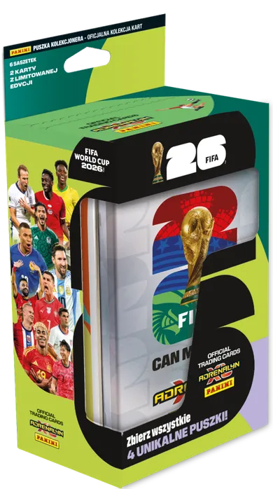 Panini, FIFA World Cup, Adrenalyn XL 2026, cutie cu carti de colectie, 1 buc.