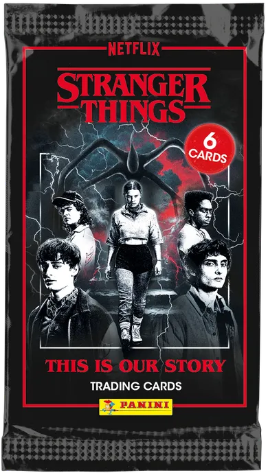 Panini, Stranger Things, plic de carti de colectie, 1 buc.
