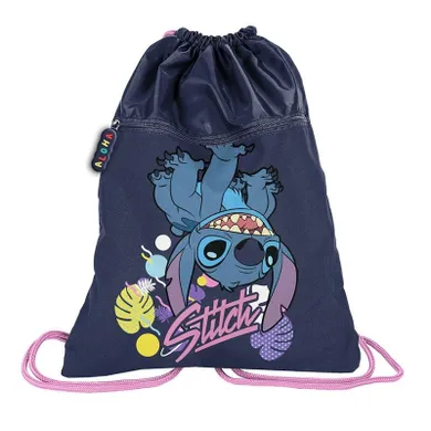 Paso, Lilo si Stitch, rucsac cu snur, premium, 46-37 cm