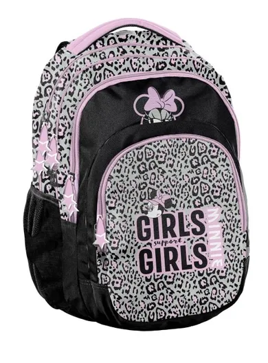 Paso, Minnie Mouse, rucsac pentru scoala, gri-roz