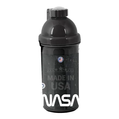 Paso, NASA, sticla de apa, 500 ml, negru