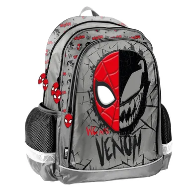 Paso, Spider-Man, rucsac pentru scoala, cu 2 compartimente