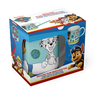 Paw Patrol, cana ceramica pentru pictura, 230 ml