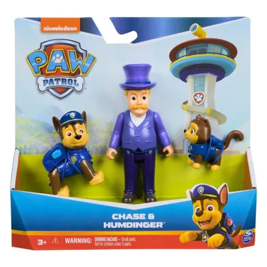 Paw Patrol, Chase & Humdinger, set de figurine