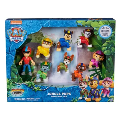 Paw Patrol, Jungle Pups, set de figurine