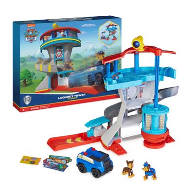 Paw Patrol, Lookout Tower, set de joaca cu masina si figurine