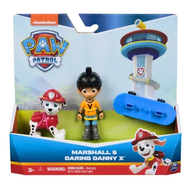 Paw Patrol, Marshall & Danny X, set de figurine