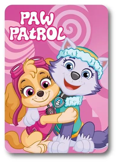 Paw Patrol, patura polar, albastru, 100-140 cm