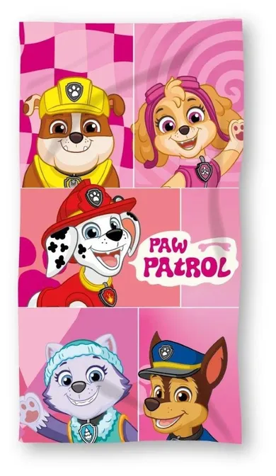 Paw Patrol, prosop cu uscare rapida, mikrofibra, 70-140 cm