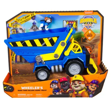 Paw Patrol, Rubble & Crew, Wheeler, vehicul cu figurina