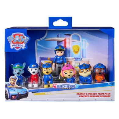 Paw Patrol, Search & Rescue Team, set de figurine, 7 buc.