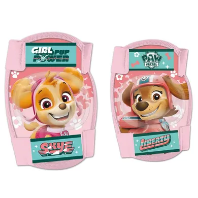 Paw Patrol, set de protectie pentru coate si genunchi 2in1