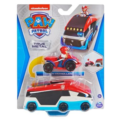 Paw Patrol, Vehicul de patrulare cu figurina metalica