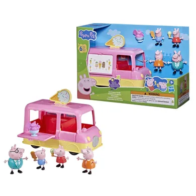 Peppa Pig, Dubita pentru inghetata, set cu figurine