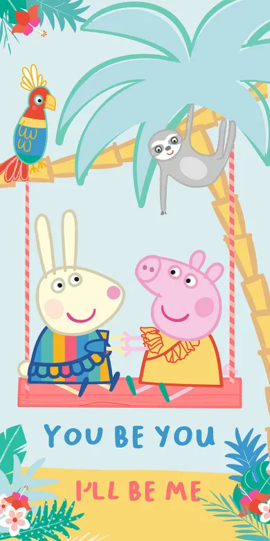 Peppa Pig, prosop de baie, 70-140 cm