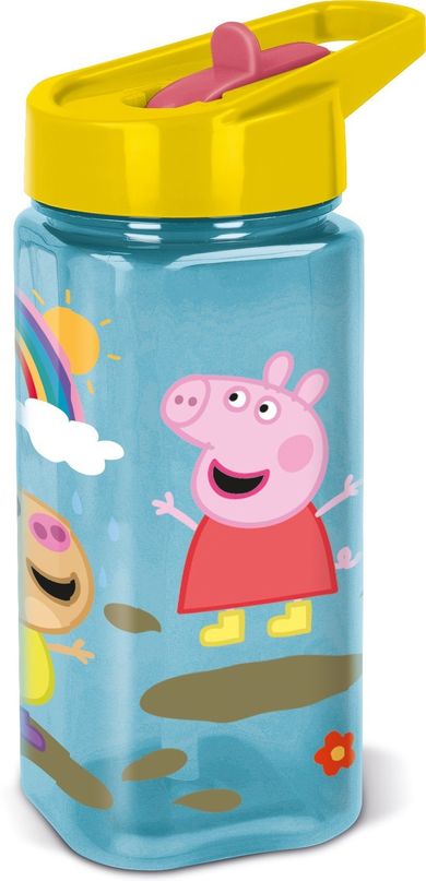 Peppa Pig, sticla patrata, 510 ml