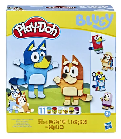 Play-Doh, Bluey, Make 'n Mash Costumes, set creativ de joaca