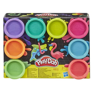 Play-Doh, Culori neon, 8 tuburi, set