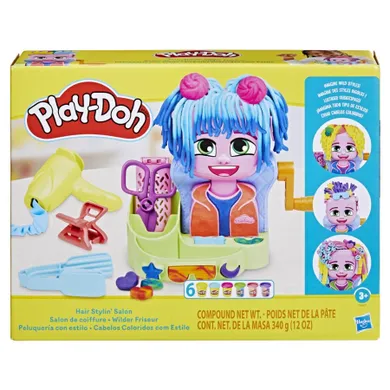 Play-Doh, Hair Stylin' Salon, set creativ