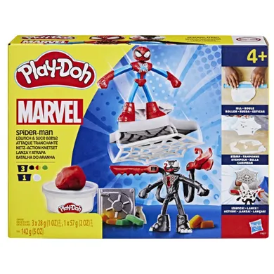 Play-Doh, Marvel Spider-Man, Launch & Slice Battle, set creativ