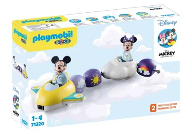 Playmobil, 1.2.3. & Disney: Calatoria in nori a lui Mickey si Minnie, 71320