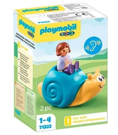 Playmobil, 1.2.3., Leagan cu zornaitoare, 71322