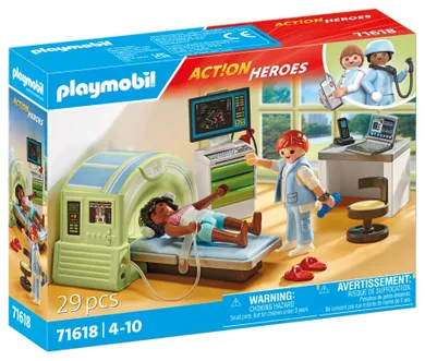 Playmobil, Action Heroes, Pacient in timpul RMN-ului, 71618