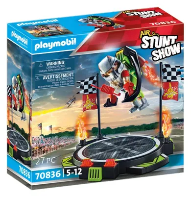 Playmobil, Air Stuntshow, Jet pack, set de joaca, 70836