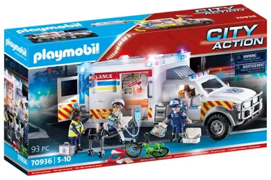 Playmobil, City Action, Ambulanta: US Ambulance, 70936